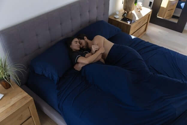 A Couple Getting a Good Sleep
