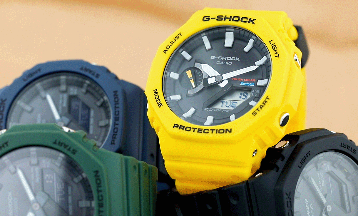 An Overview Of The New G-Shock 'CasiOak' Solar Watches