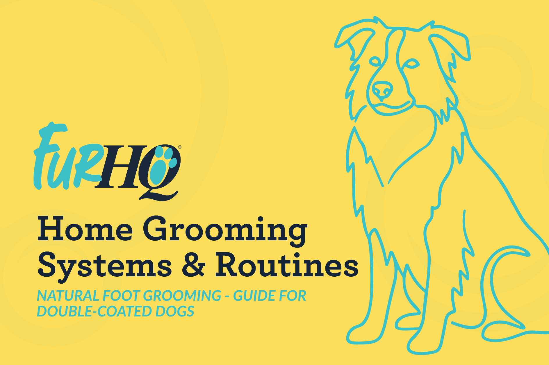 Natural Foot Grooming - Guide for Double-Coated Dogs