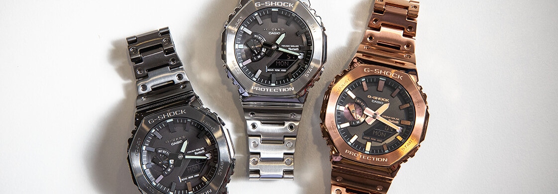 G-Shock First Stainless Steel CasiOaks Have Just Arrived
