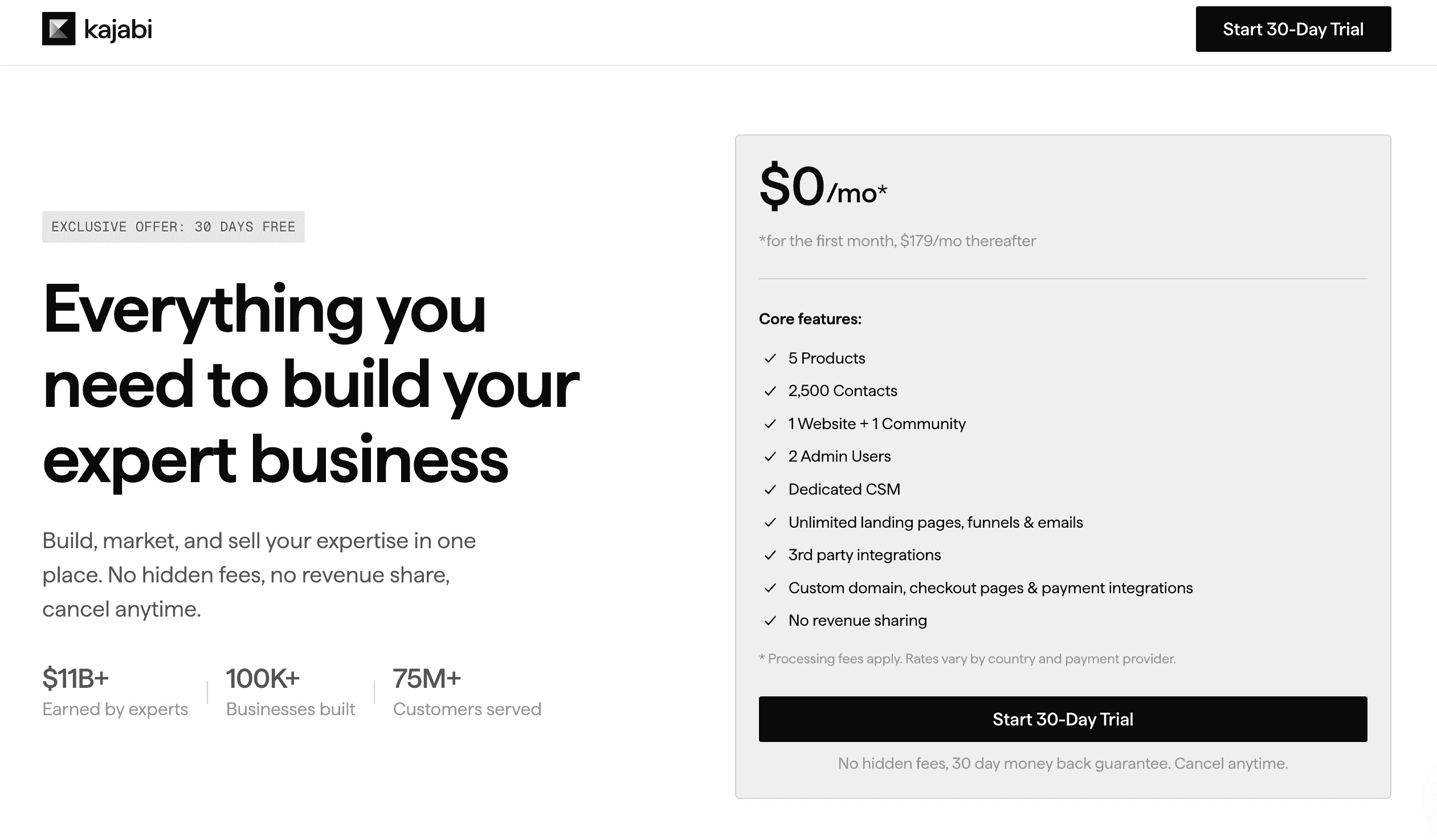 Kajabi pricing is Kajabi worth it: pricing plans