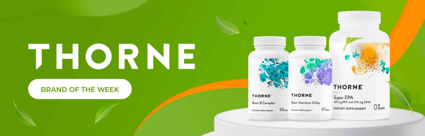 Thorne Vitamins and supplements
