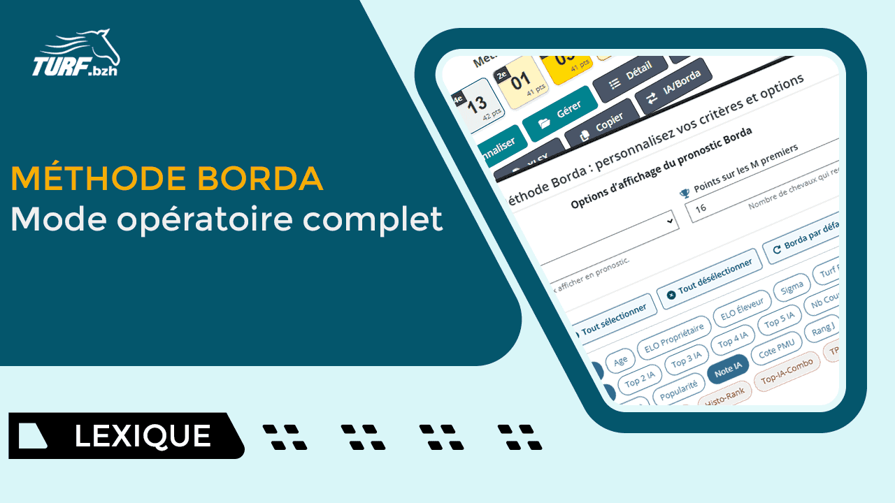 Méthode Borda : Tutoriel pour configurer vos Pronostics