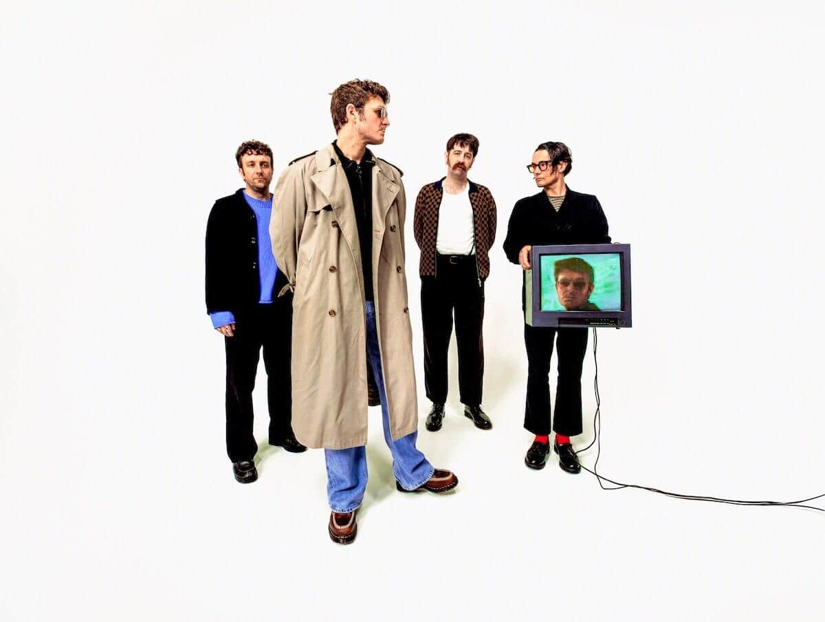 Yard Act’s moody, introspective band shot by James Winstanley