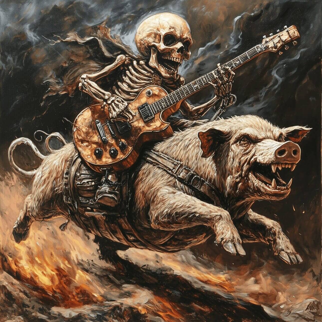 Hog Ryder Album Cover Photo Courtesy of Hog Ryder