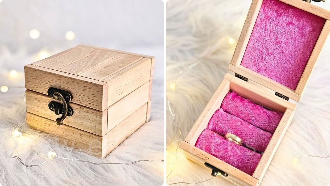 Schmuckschatulle selber machen mit Easy-Sticks