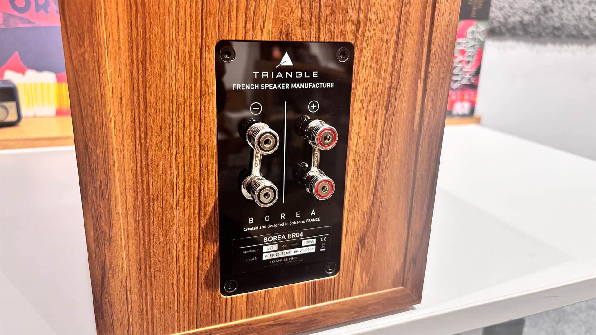 Setting up the BR04 speakers for optimal sound in a typical mid-sized room.