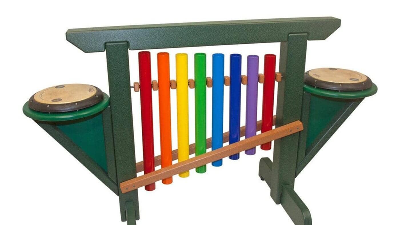 Drums and Bongos vs Melody Makers for Musical Playgrounds
