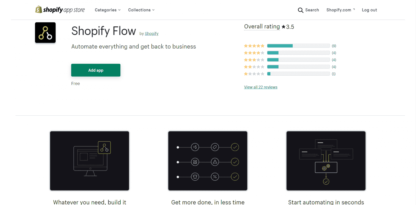 Shopify Plus Shopify Flow
