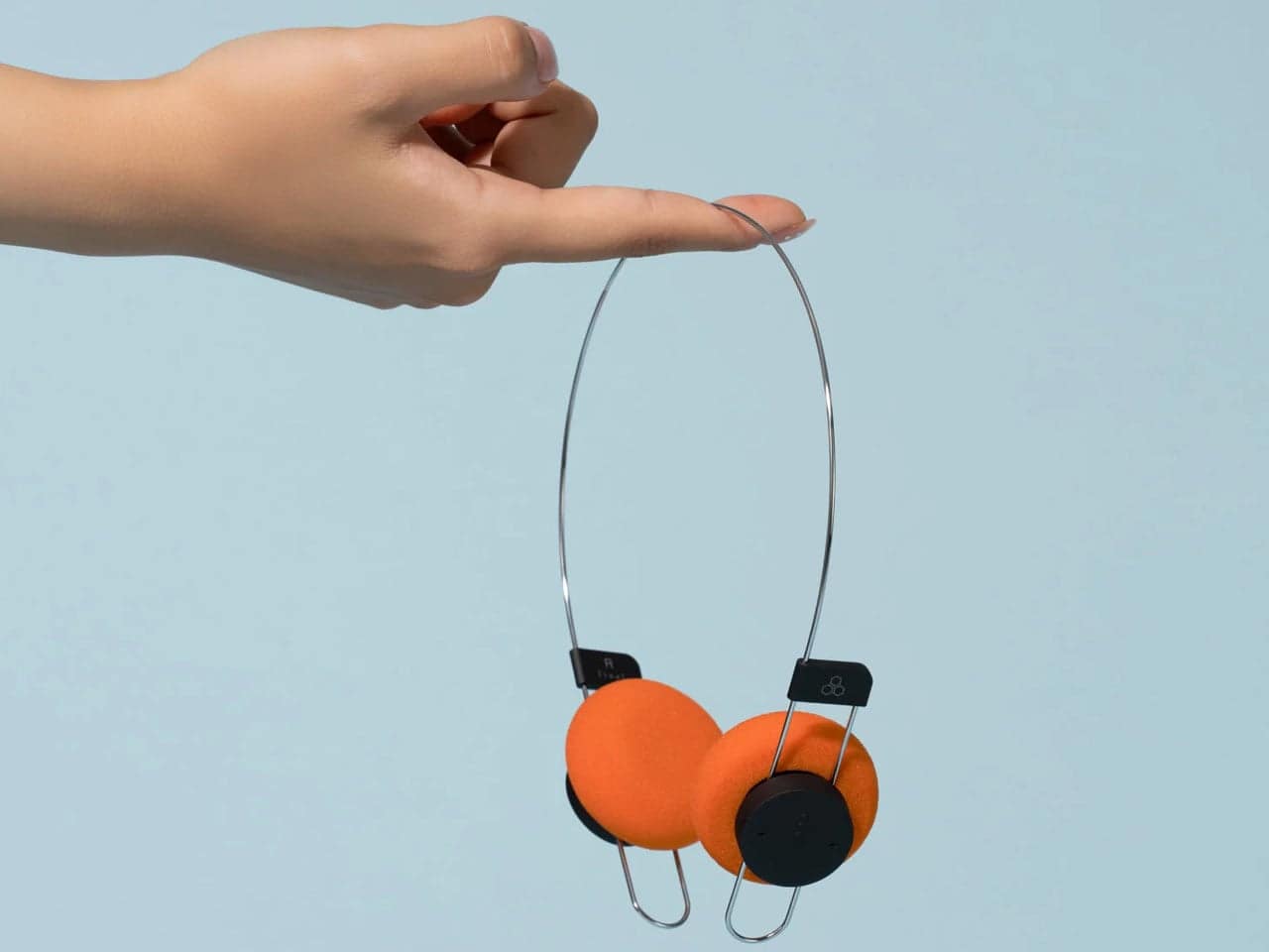 Black Final Porta headphones with understated minimalist styling
