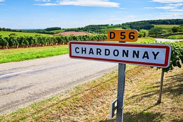 The village of Chardonnay in the Mâconnais, Burgundy