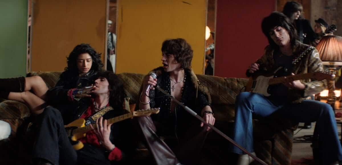 The digitally de-aged Rolling Stones from the 'In the Stars' video (photo: Capitol Records).