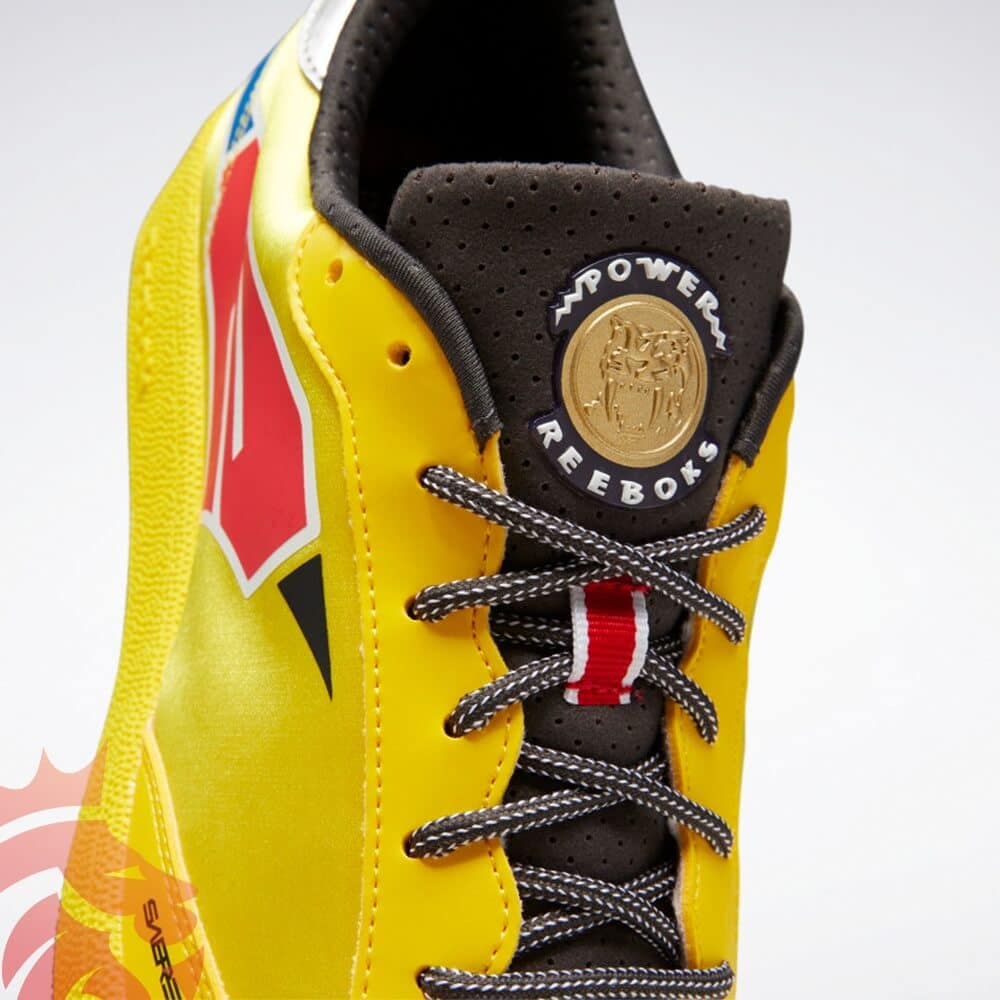 A Closer Look: Power Rangers x Reebok Club C Men’s “Sabertooth Tiger”
