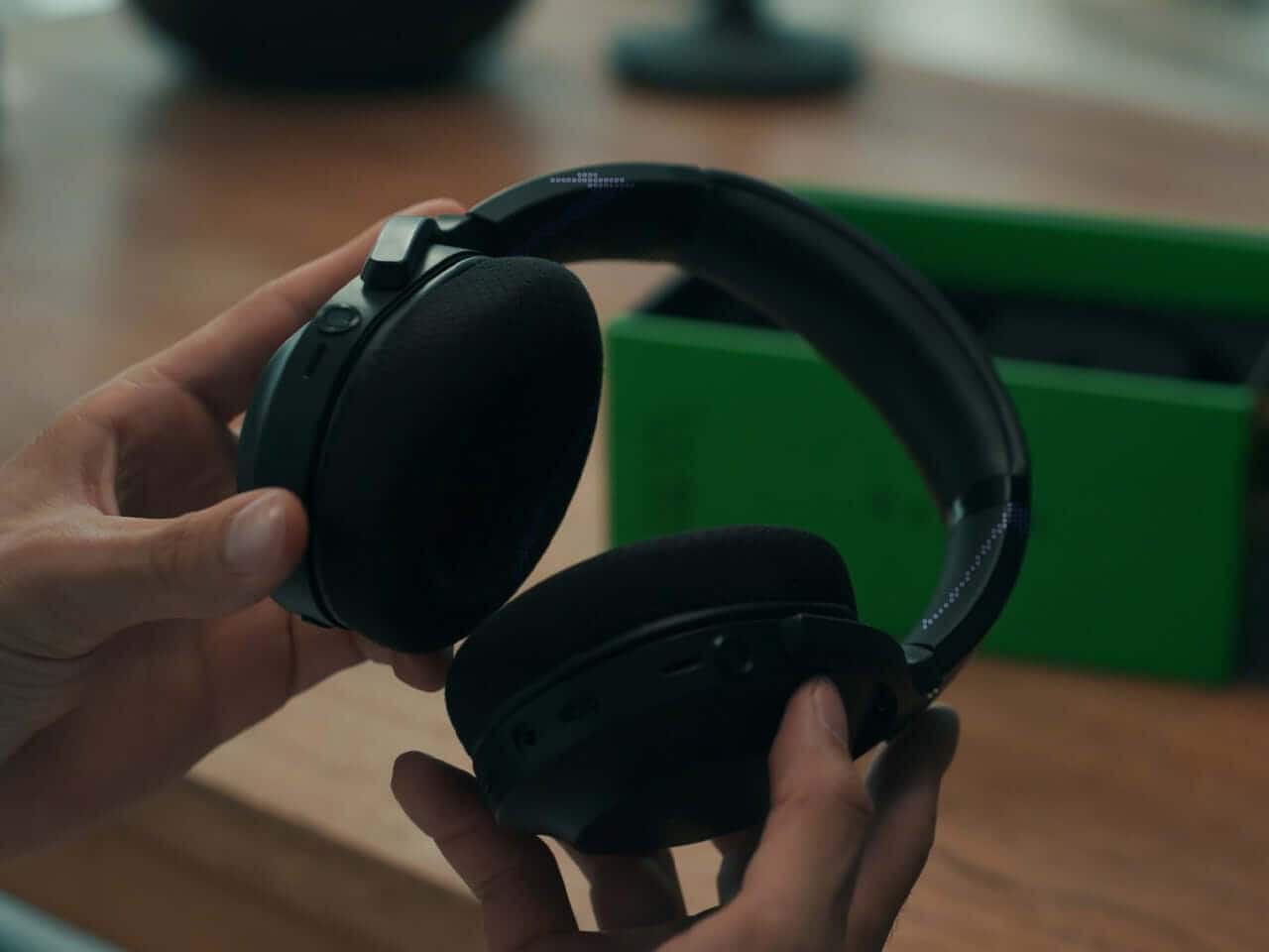 Razer Motoko Headphones CES 2026 - Close-up