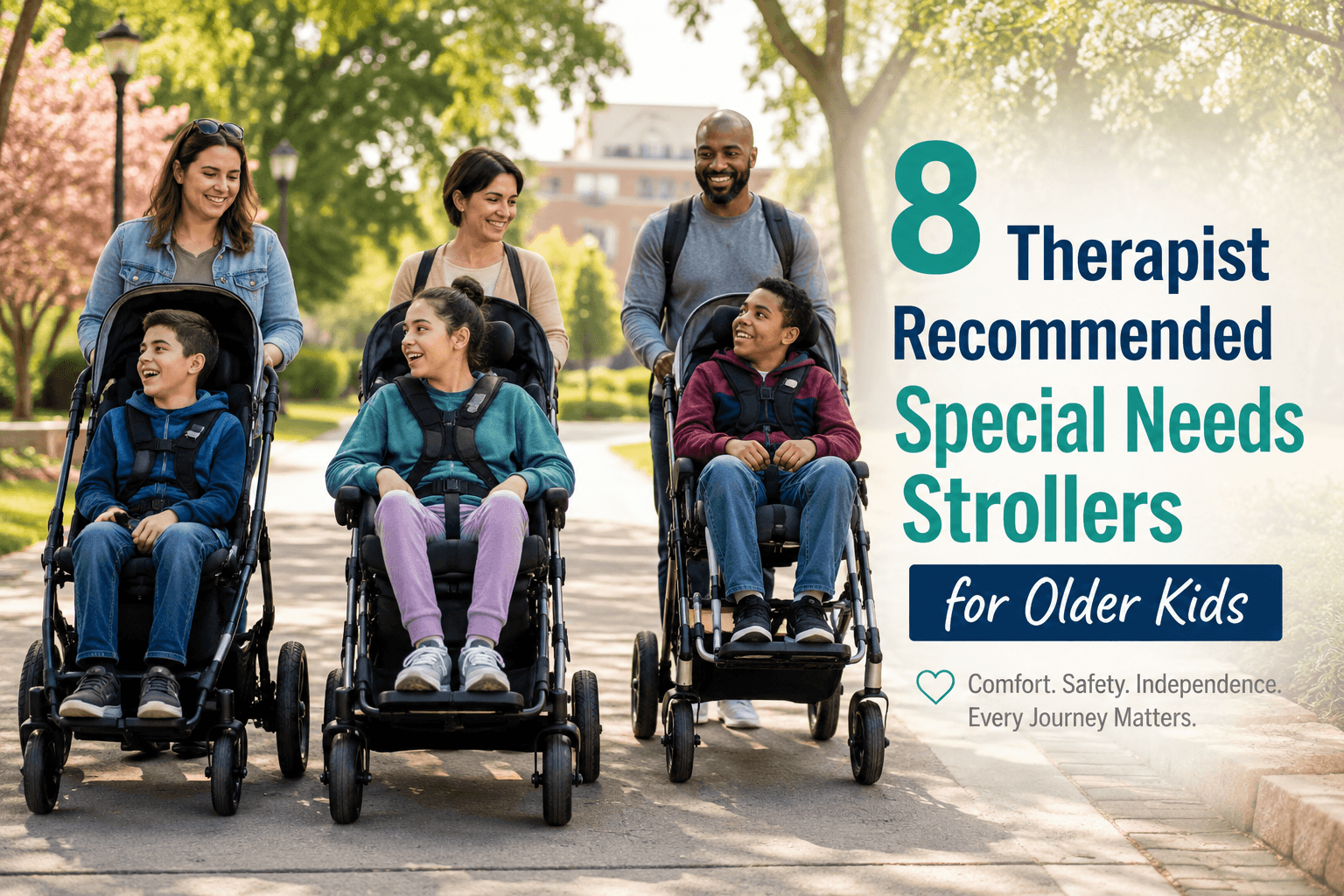 8 Therapist Recommended Special Needs Strollers for Older Kids