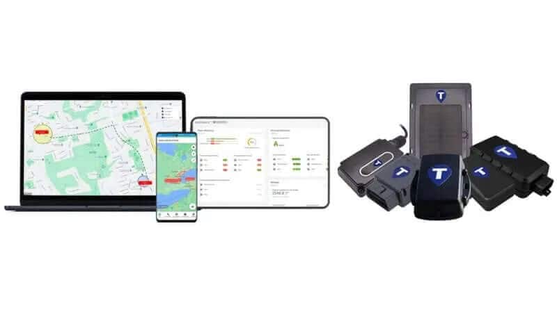 Trackem App Phone Laptop Tablet with all GPS trackers