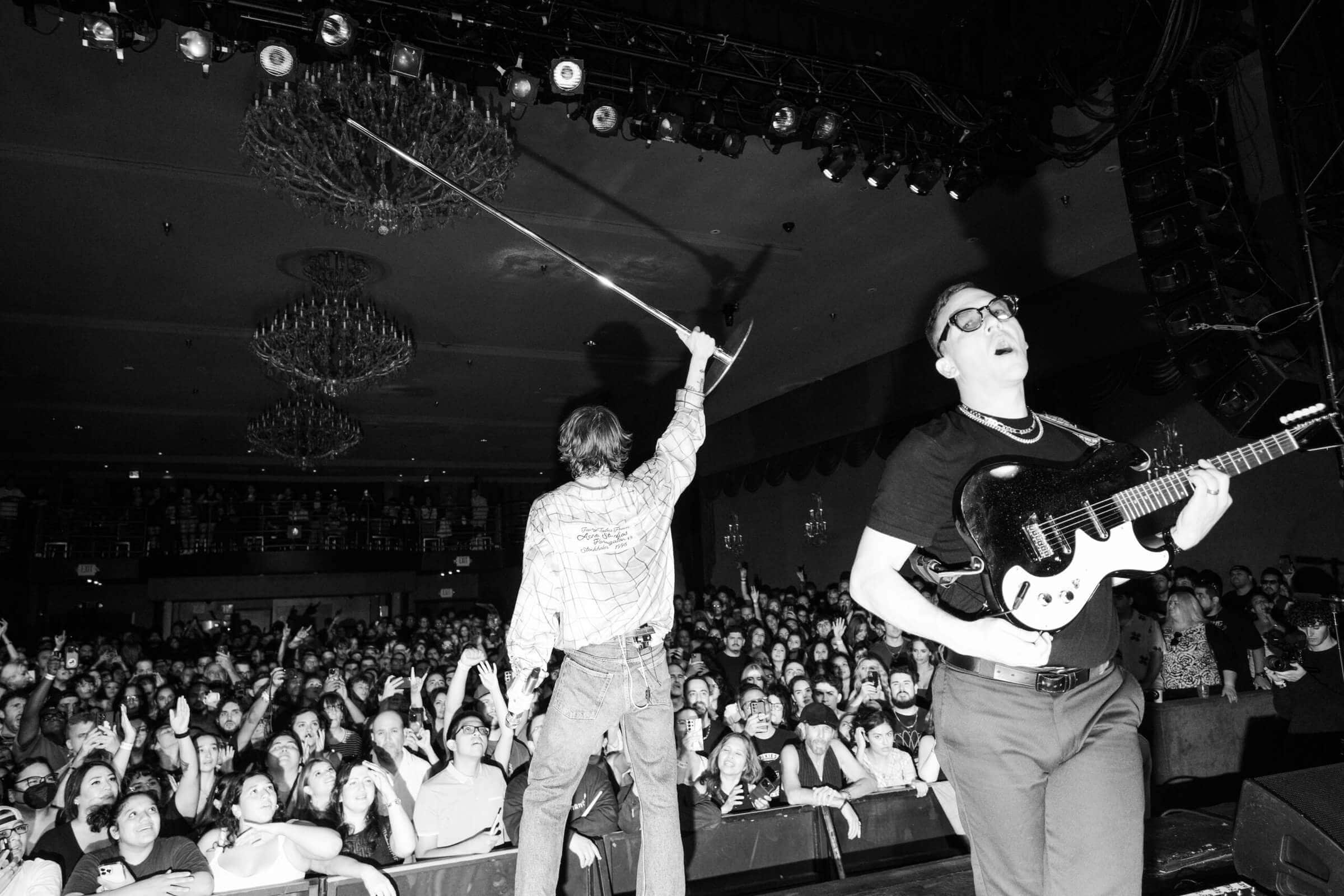 Cage The Elephant performing at El Rey Theatre
