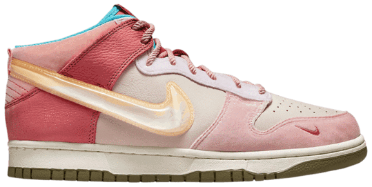 Social Status x Dunk Mid Strawberry Milk
