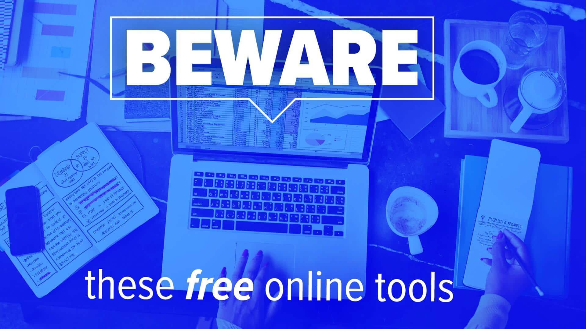 Free tools – Beware!  They may be hiding ransomware