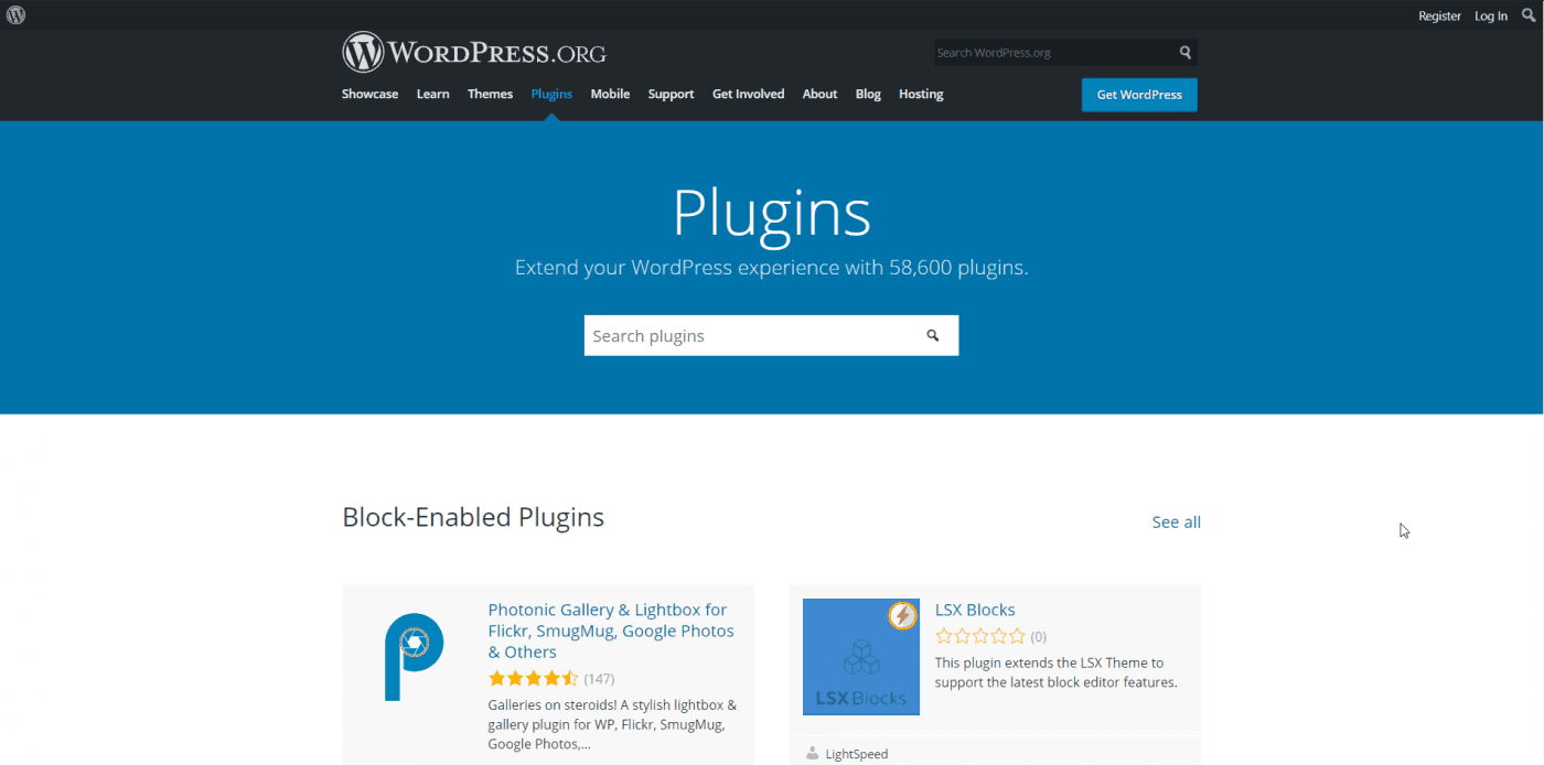 WordPress plugins