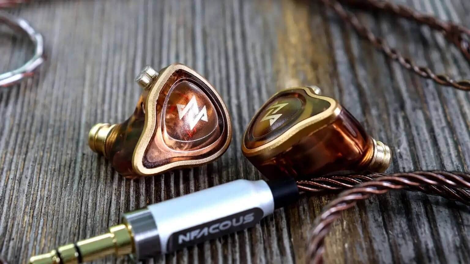 NF Acous NA20 earbuds front view