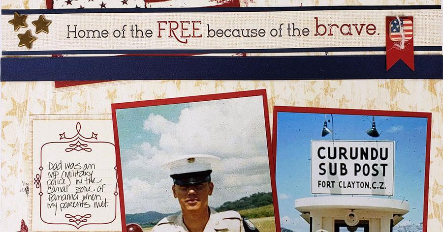Vintage Americana Layouts - Scrap any occasion!