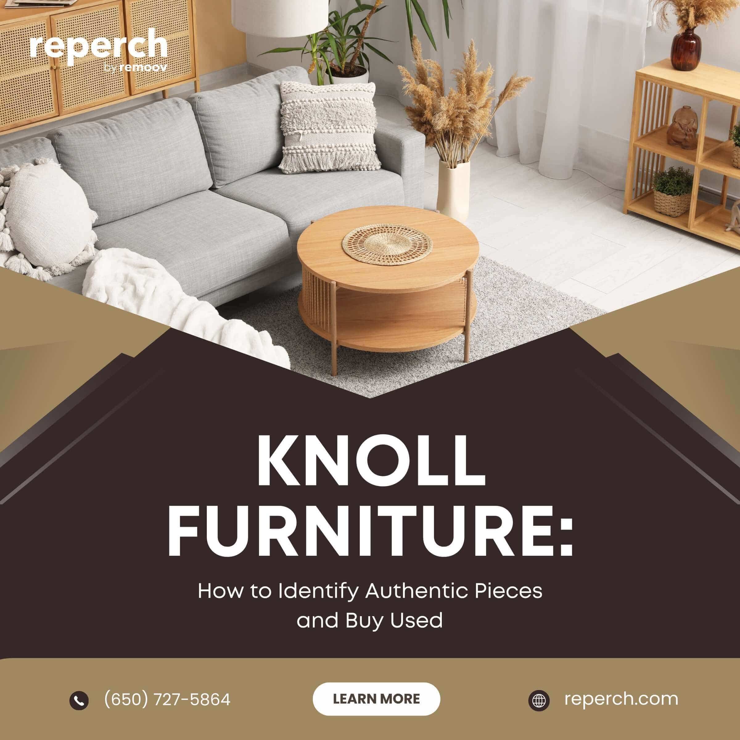 Knoll Furniture: How to Identify Authentic Pieces and Buy Used