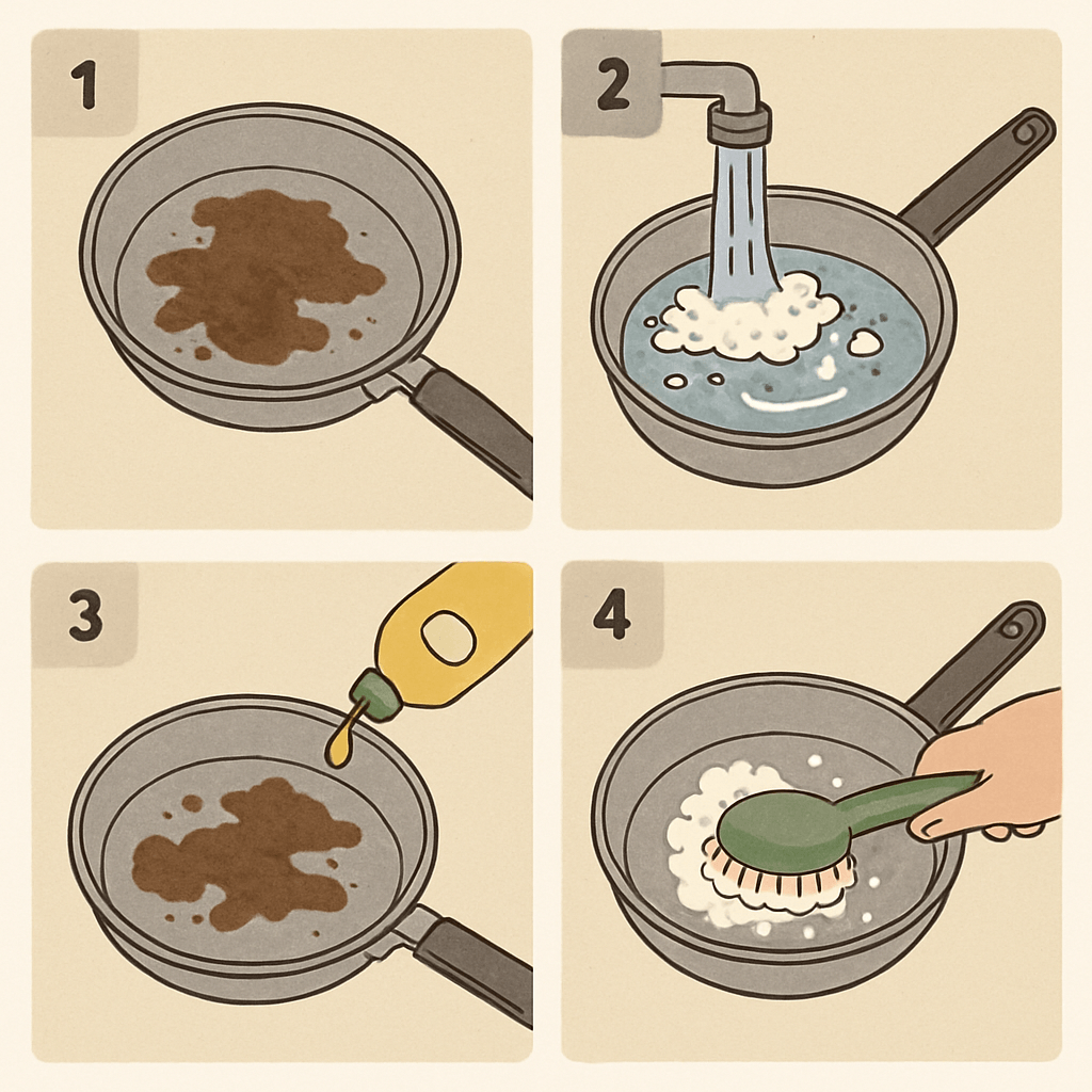 How to clean stainless steel pot？