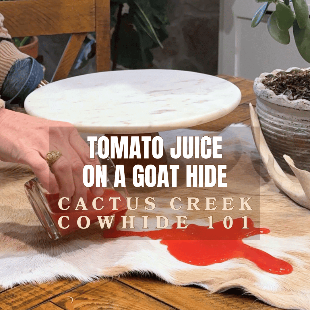 Durable Goat Hide Rugs | Cactus Creek Weston Missouri