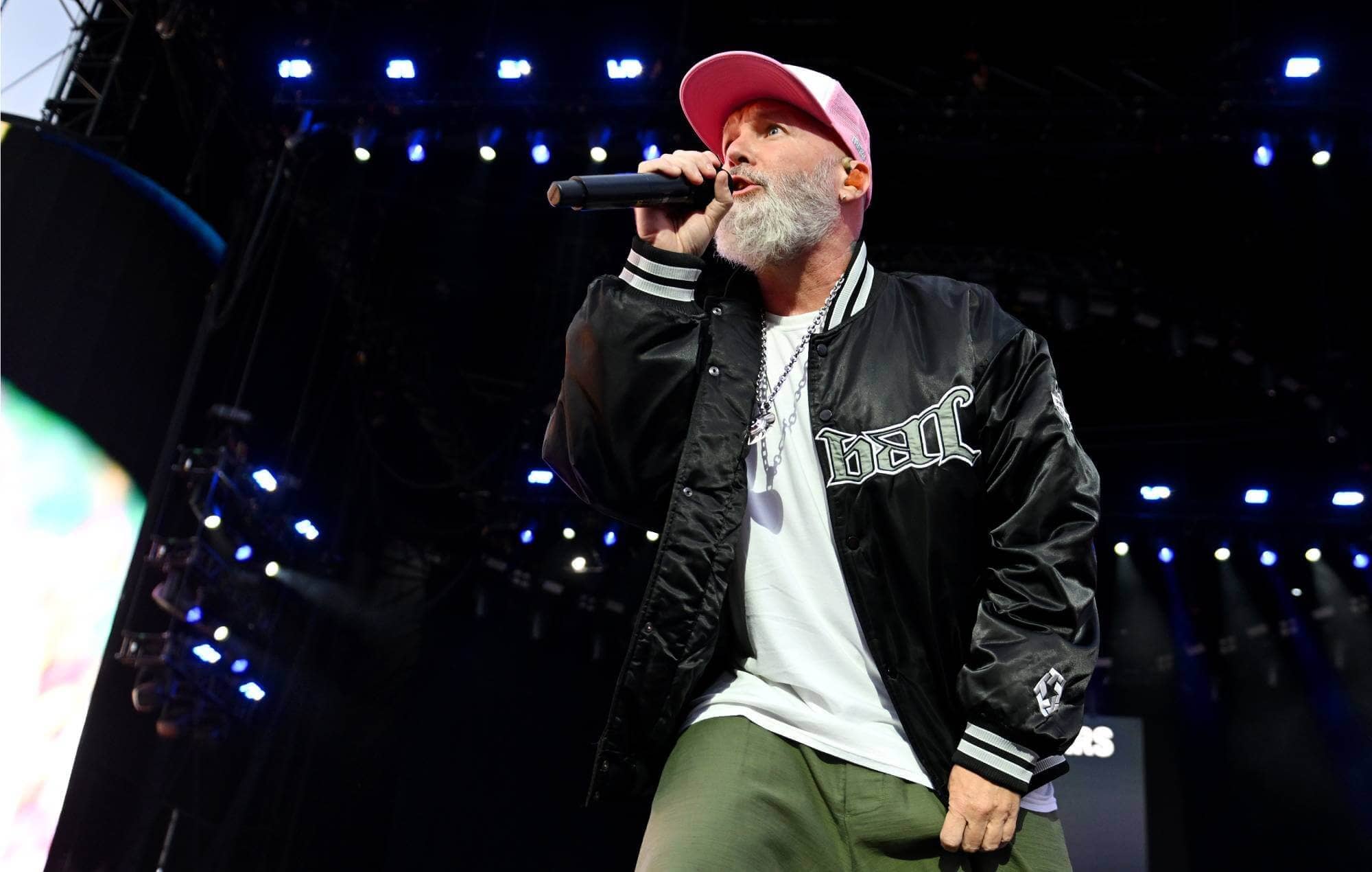Limp Bizkit live on stage at Estadio Fray Nano, Mexico City, 2025.