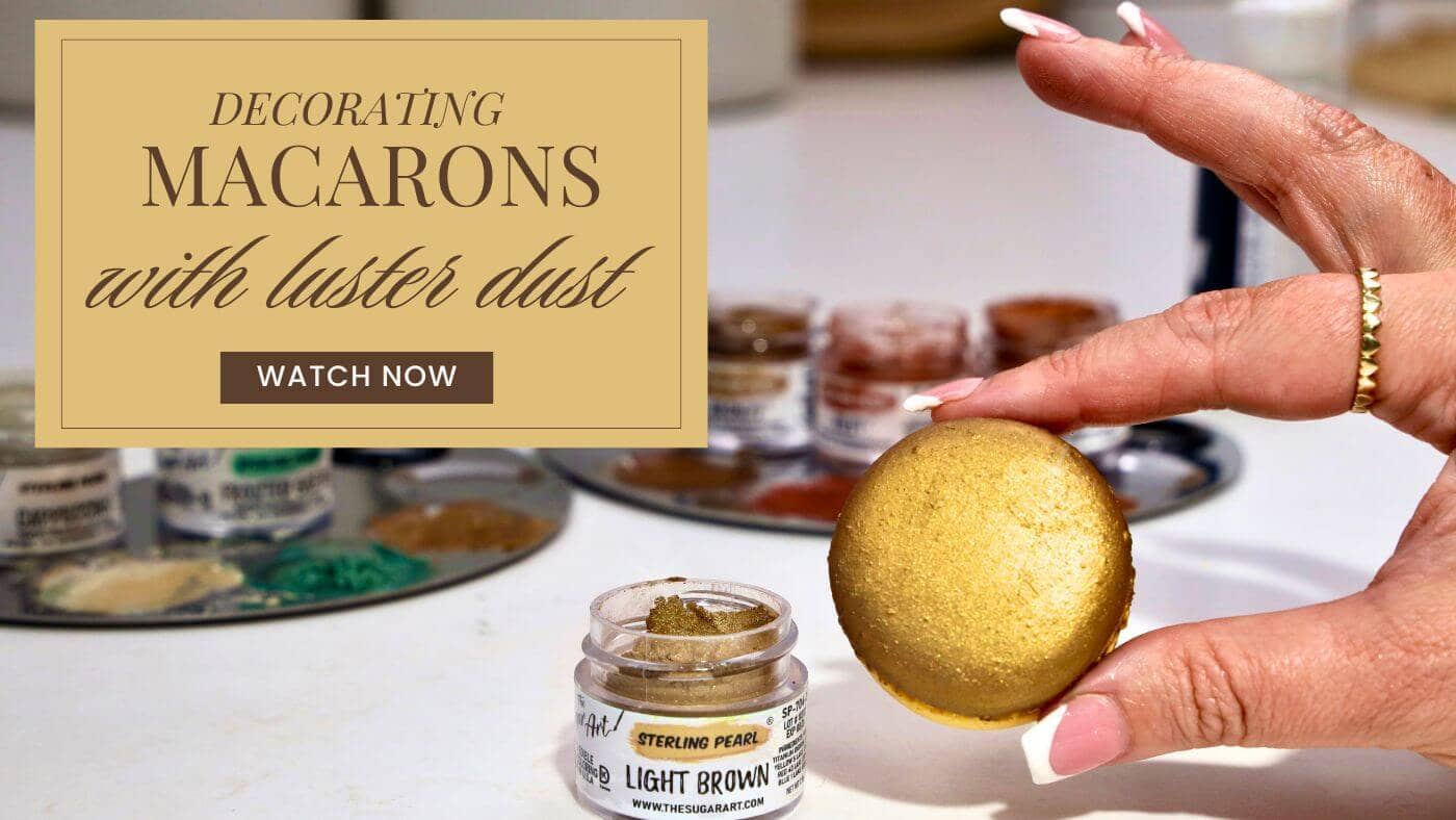 Decorating Macarons With Luster Dust