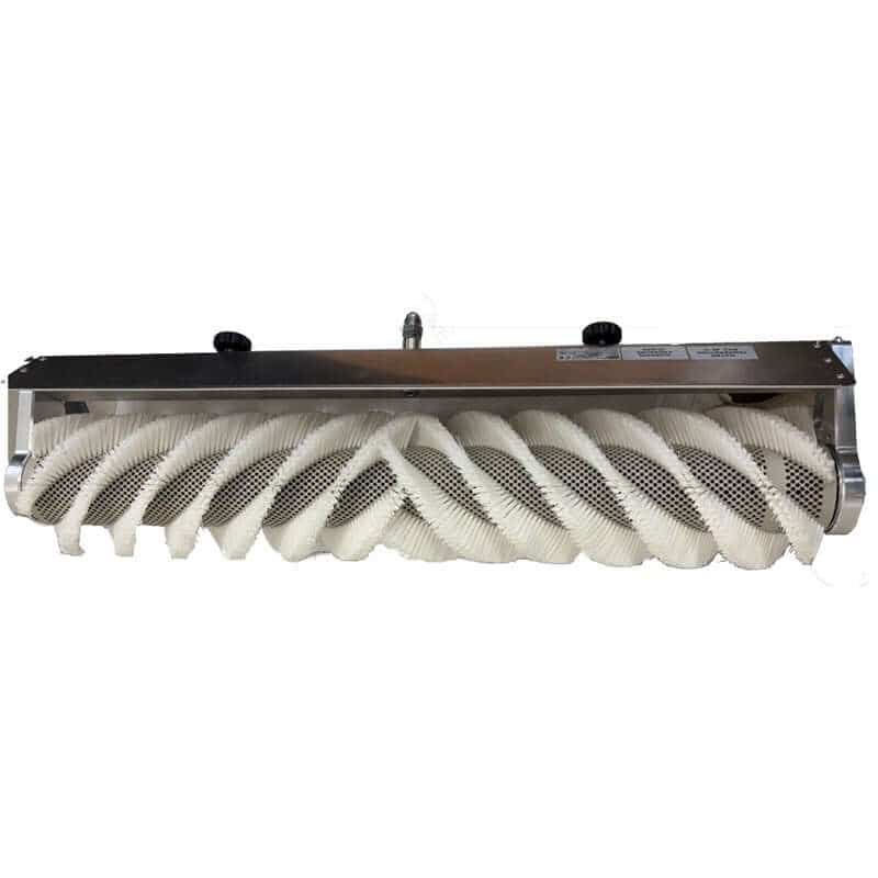 rotary solar panel brush