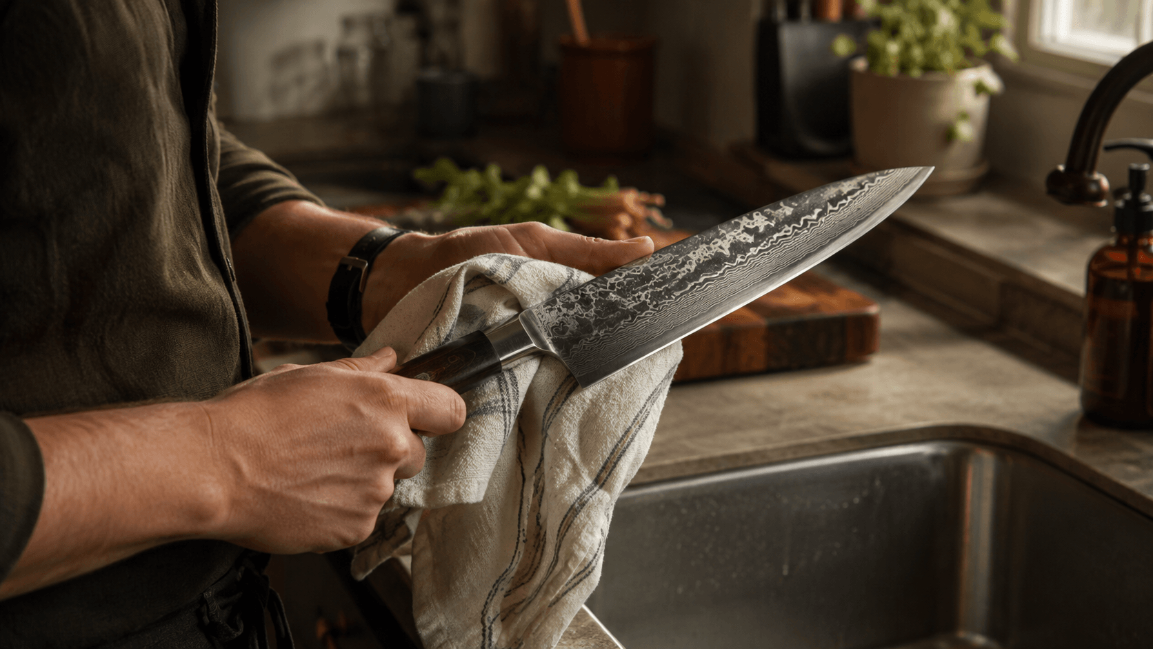 How to Care for a Damascus Knife