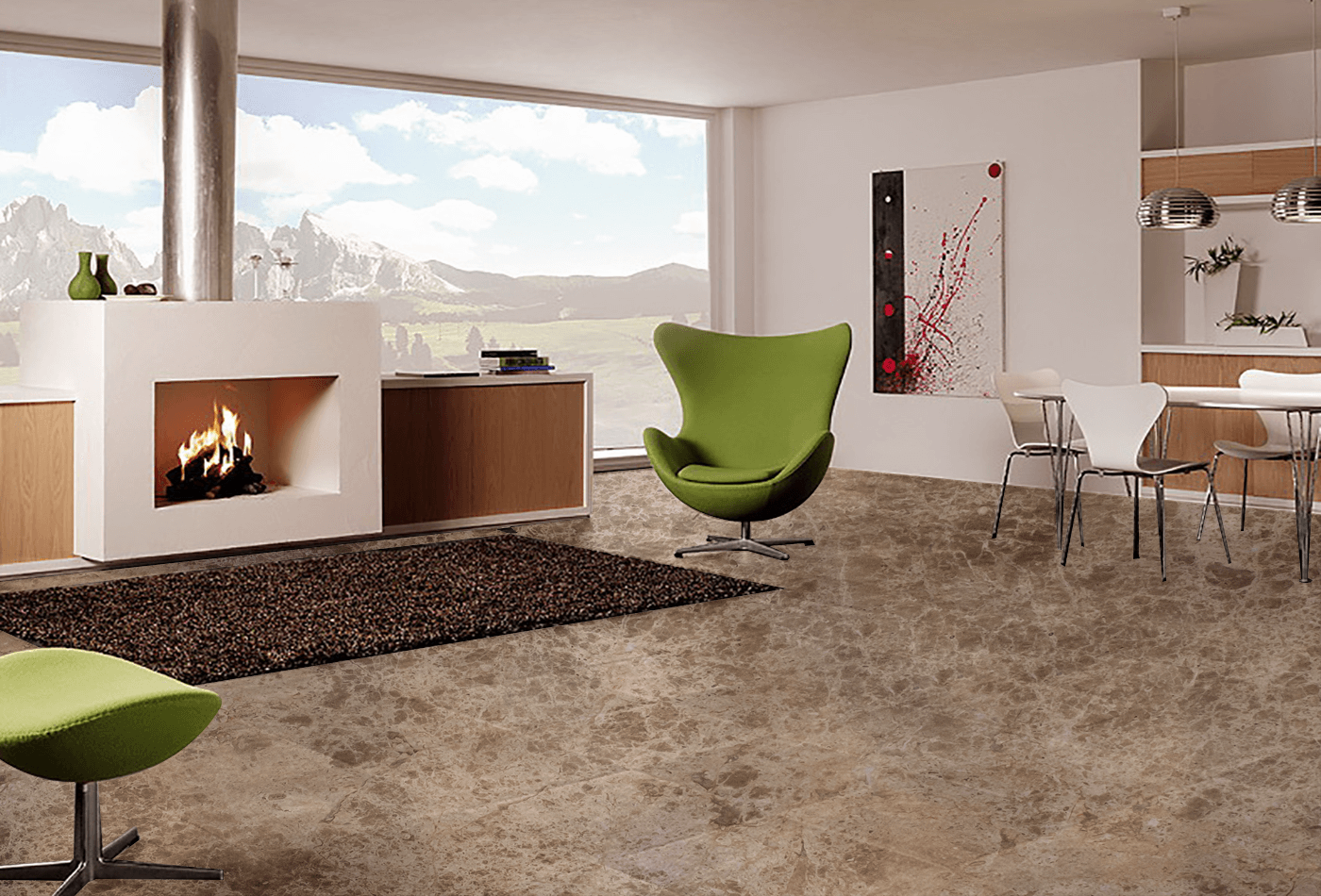 Emperador Light Marble Tiles: Own Victorian Style Lifestyle