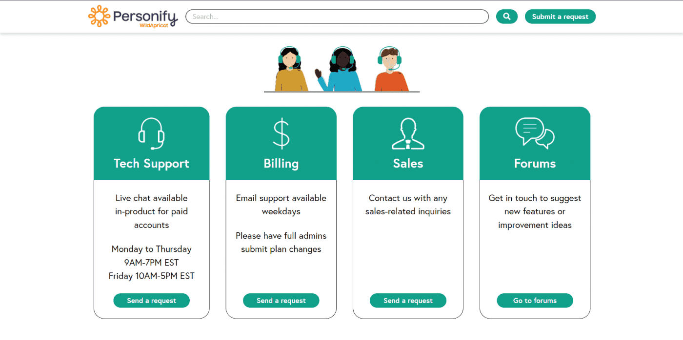 Wild Apricot customer support and help center 