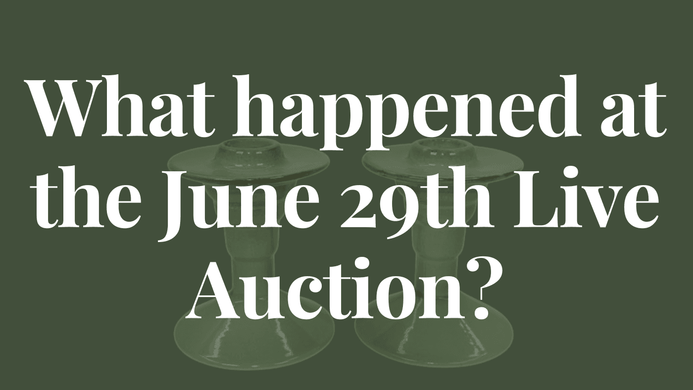 June 29th Live Auction Review