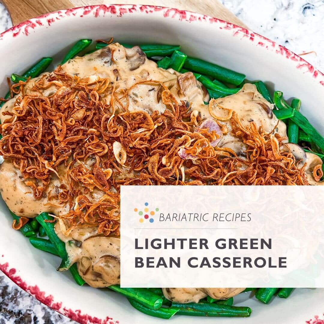 Lighter Green Bean Casserole