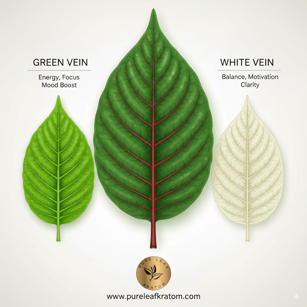 Kratom Leaf Anatomy: Colors, Veins, and What They Mean