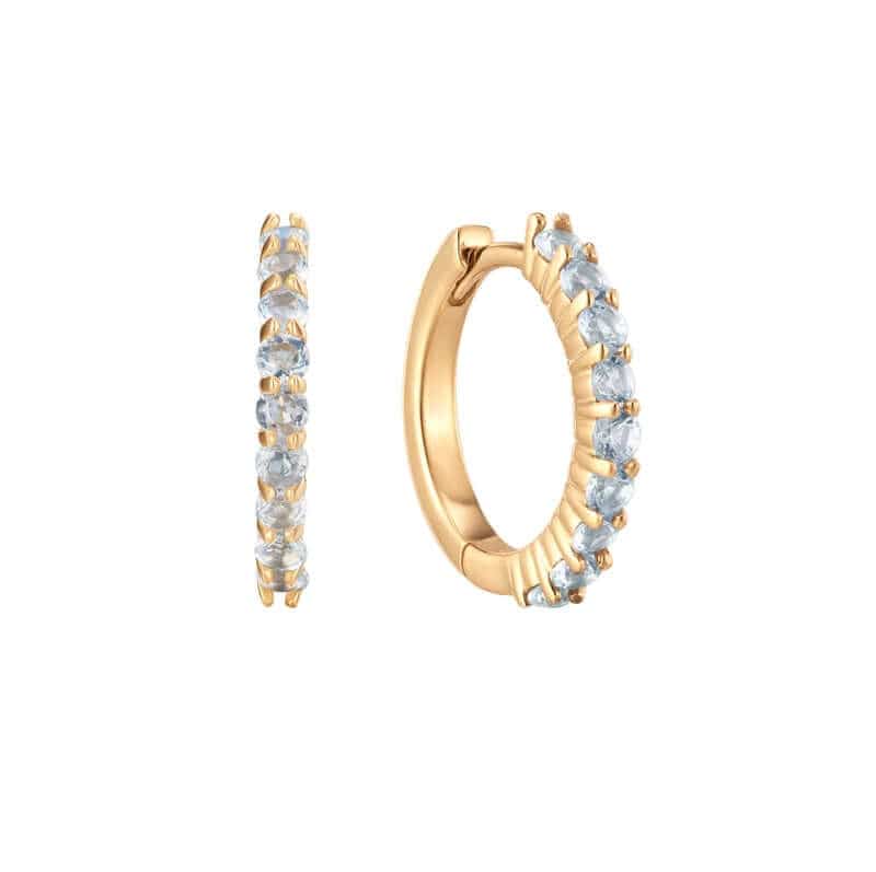 moonstone jewellery huggies