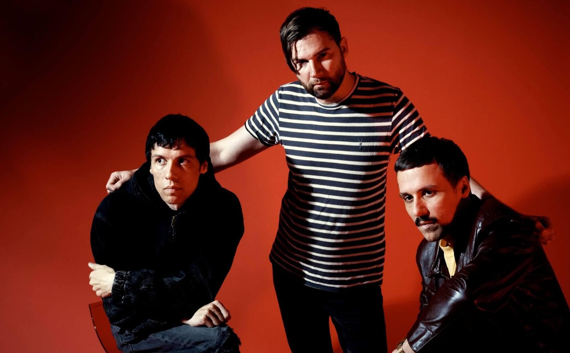 The Cribs. Photo credit: Steve Gullick