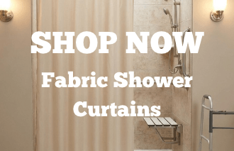 SHOP NOW - Fabric Shower Curtains