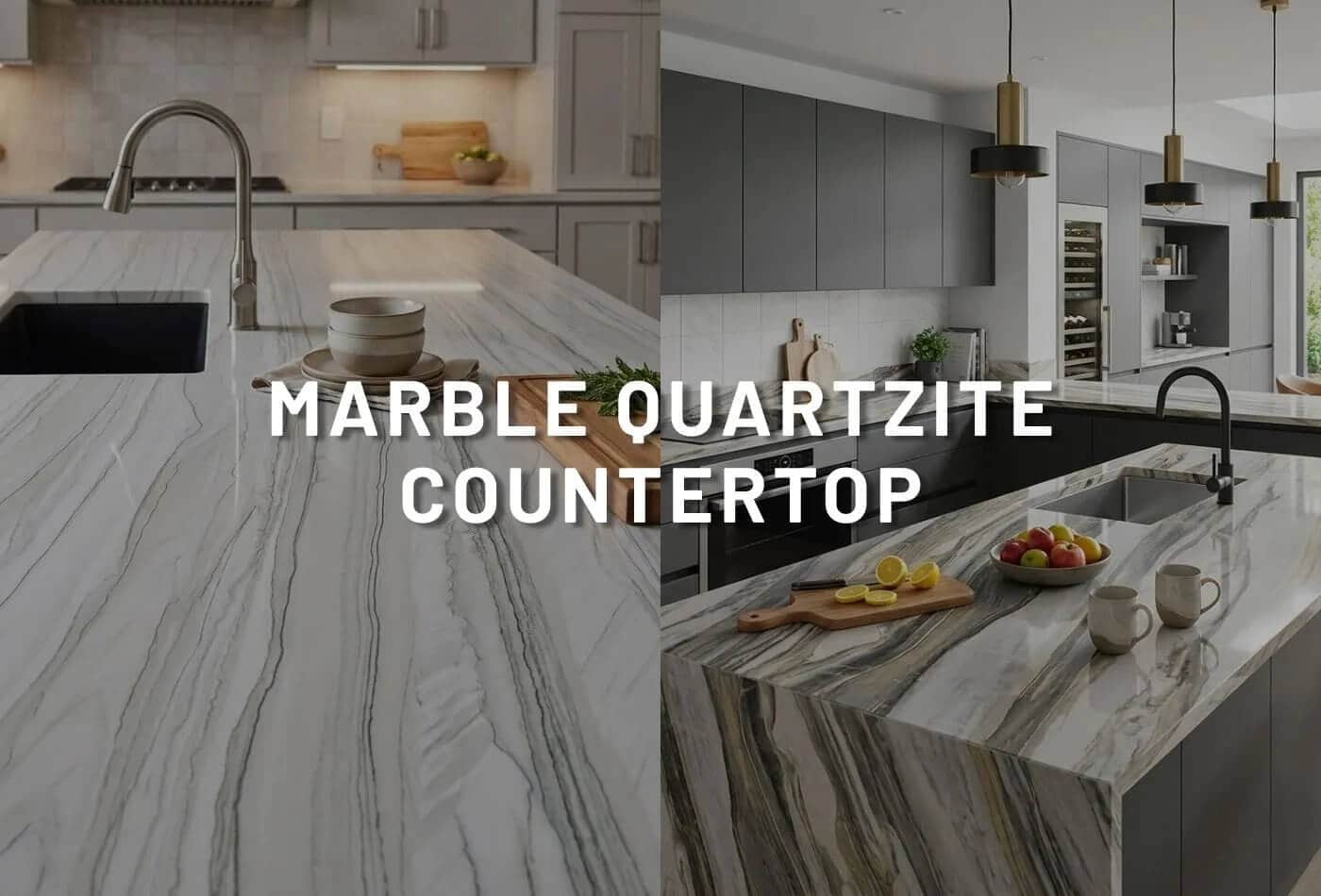 marble quartzite countertops