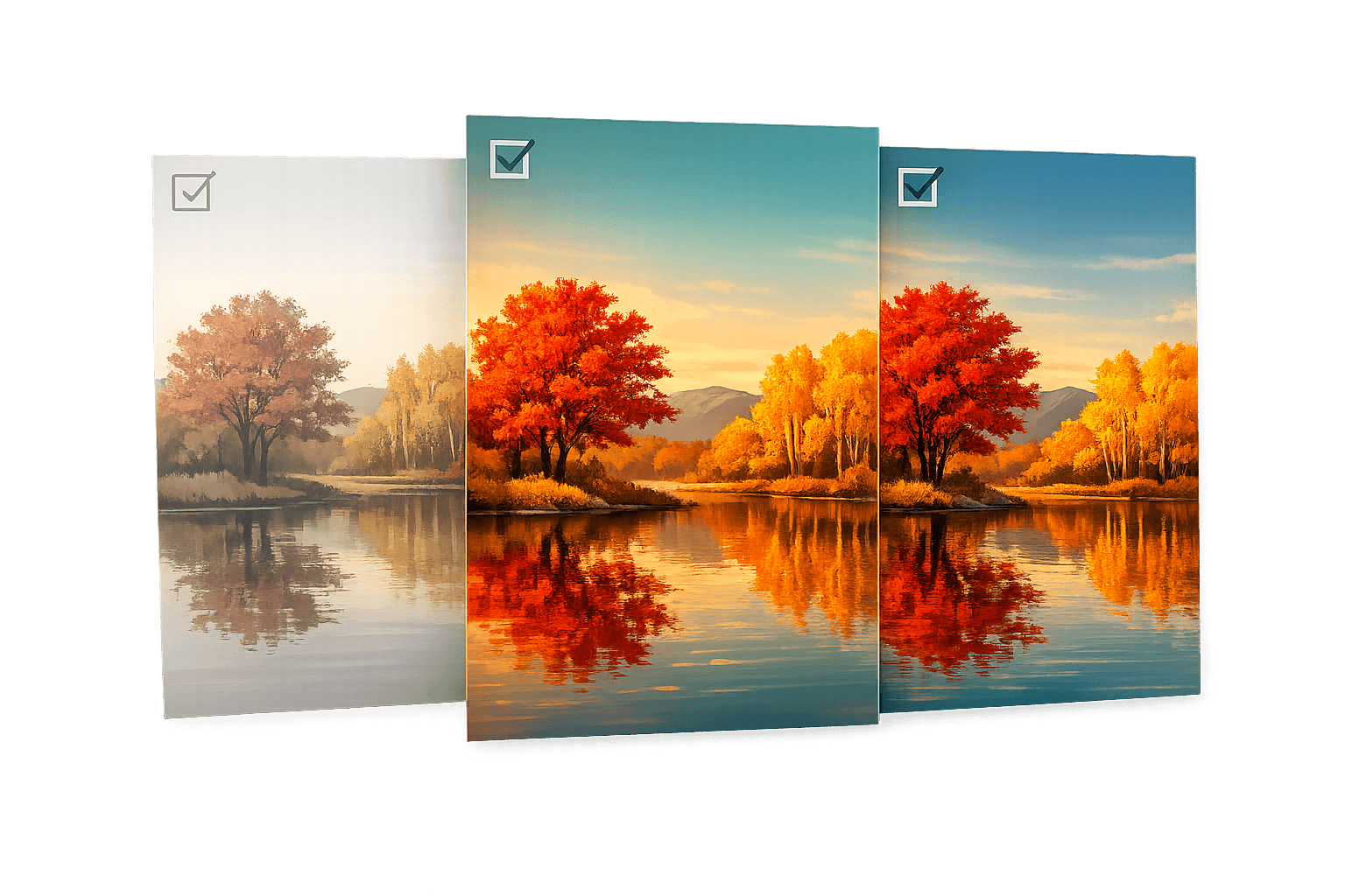 Autumn Landscape Editing Checklist
