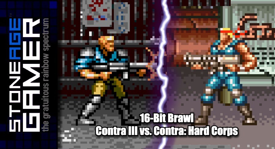 16-Bit Brawl - Contra III vs. Hard Corps
