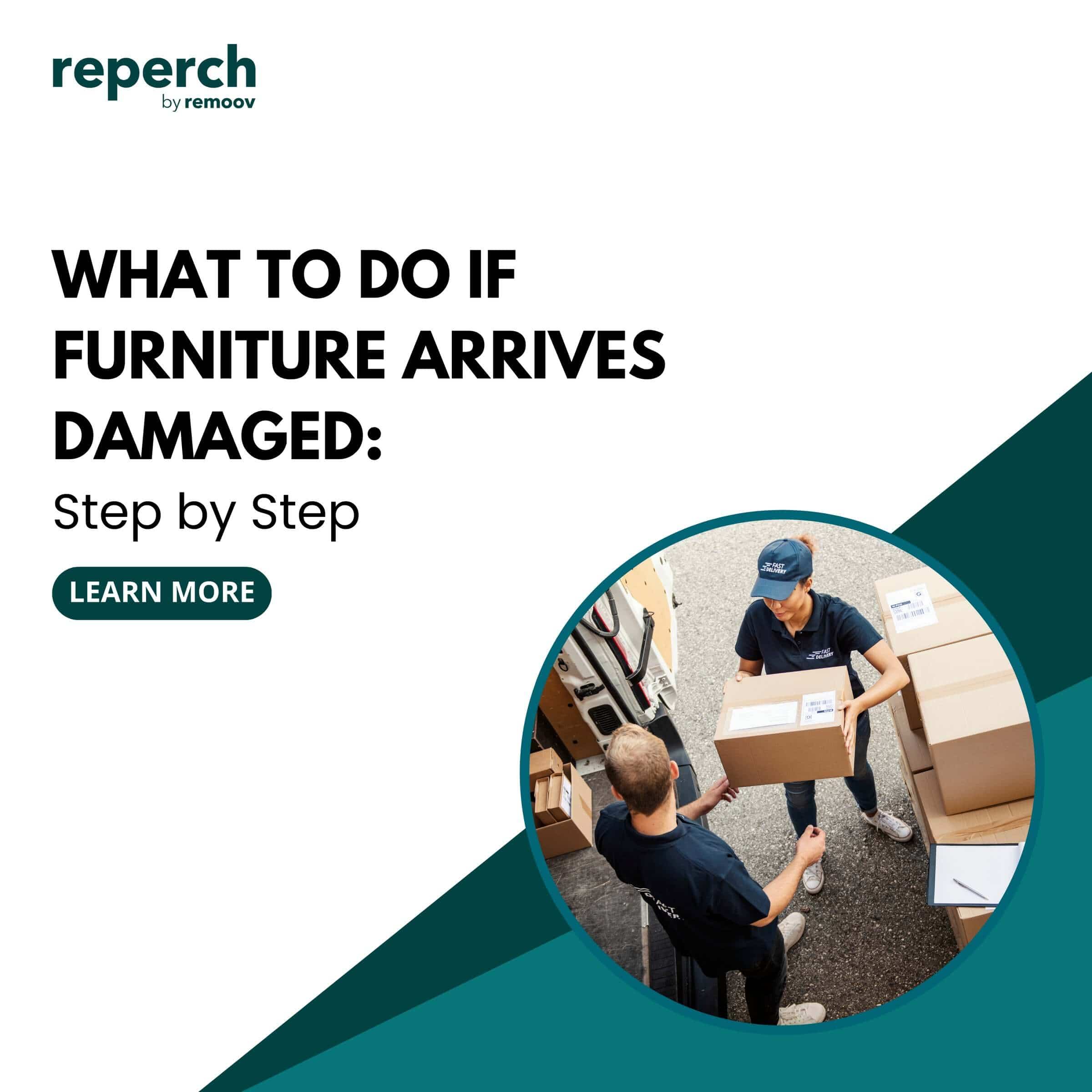 What to Do If Furniture Arrives Damaged: Step by Step