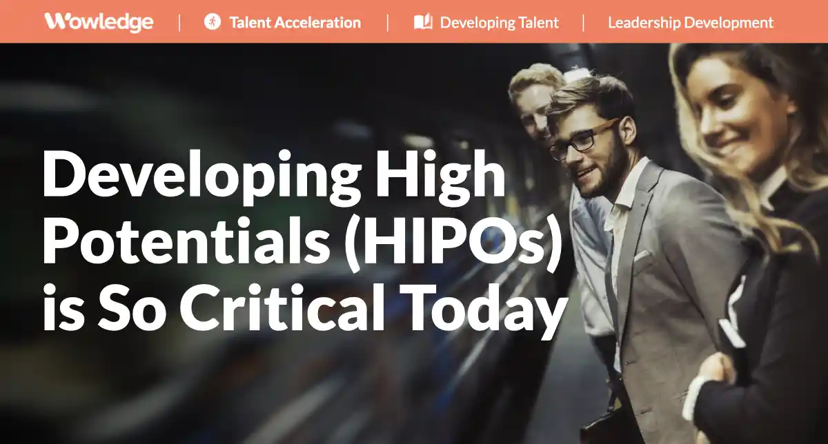 Why Developing HIPOs is So Critical Today