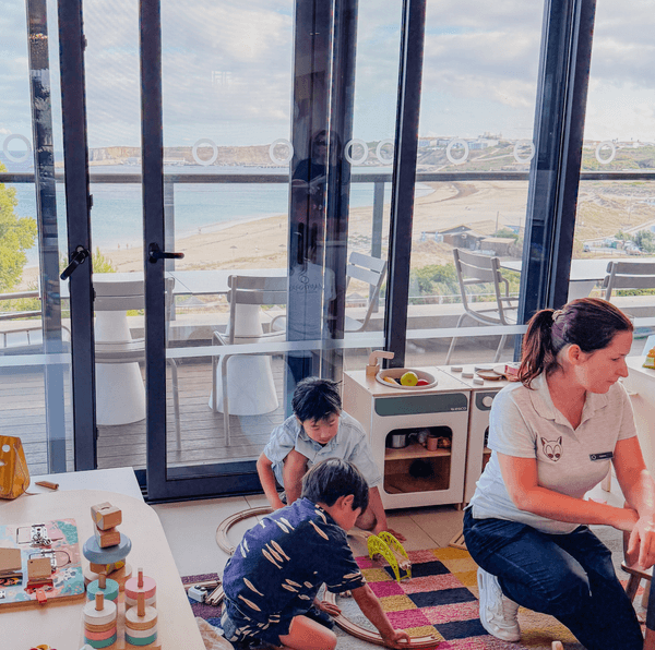 Supervised childcare during meal times at Martinhal Sagres