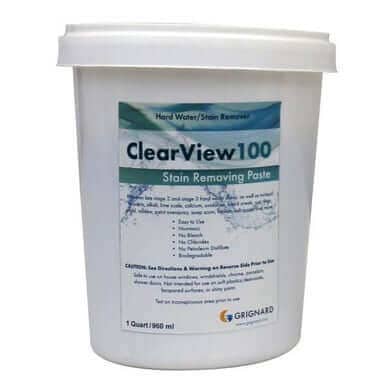 ProTool ClearView 100 HardWater Stain Remover Paste Quart