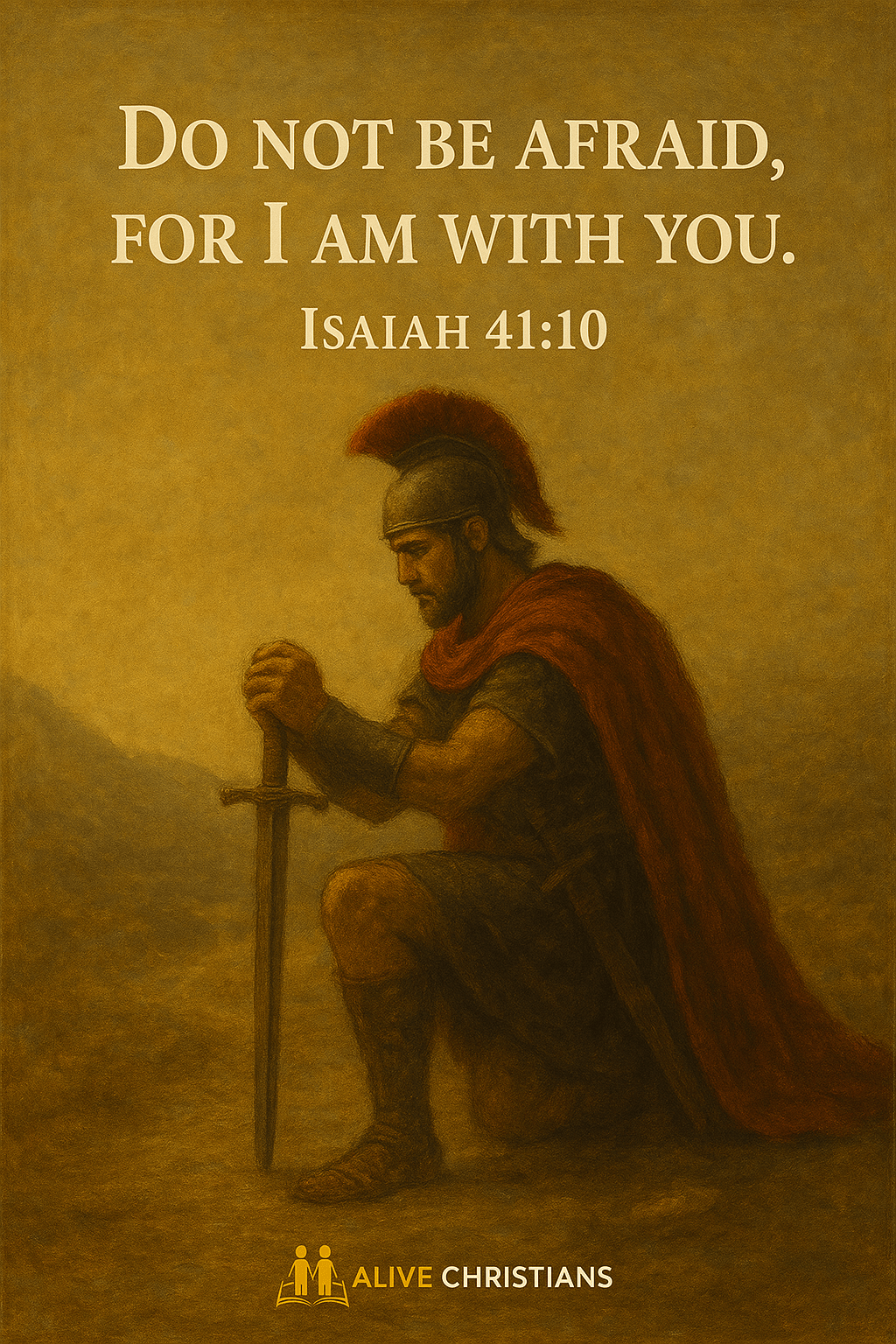 Do not be afraid- God will protect you