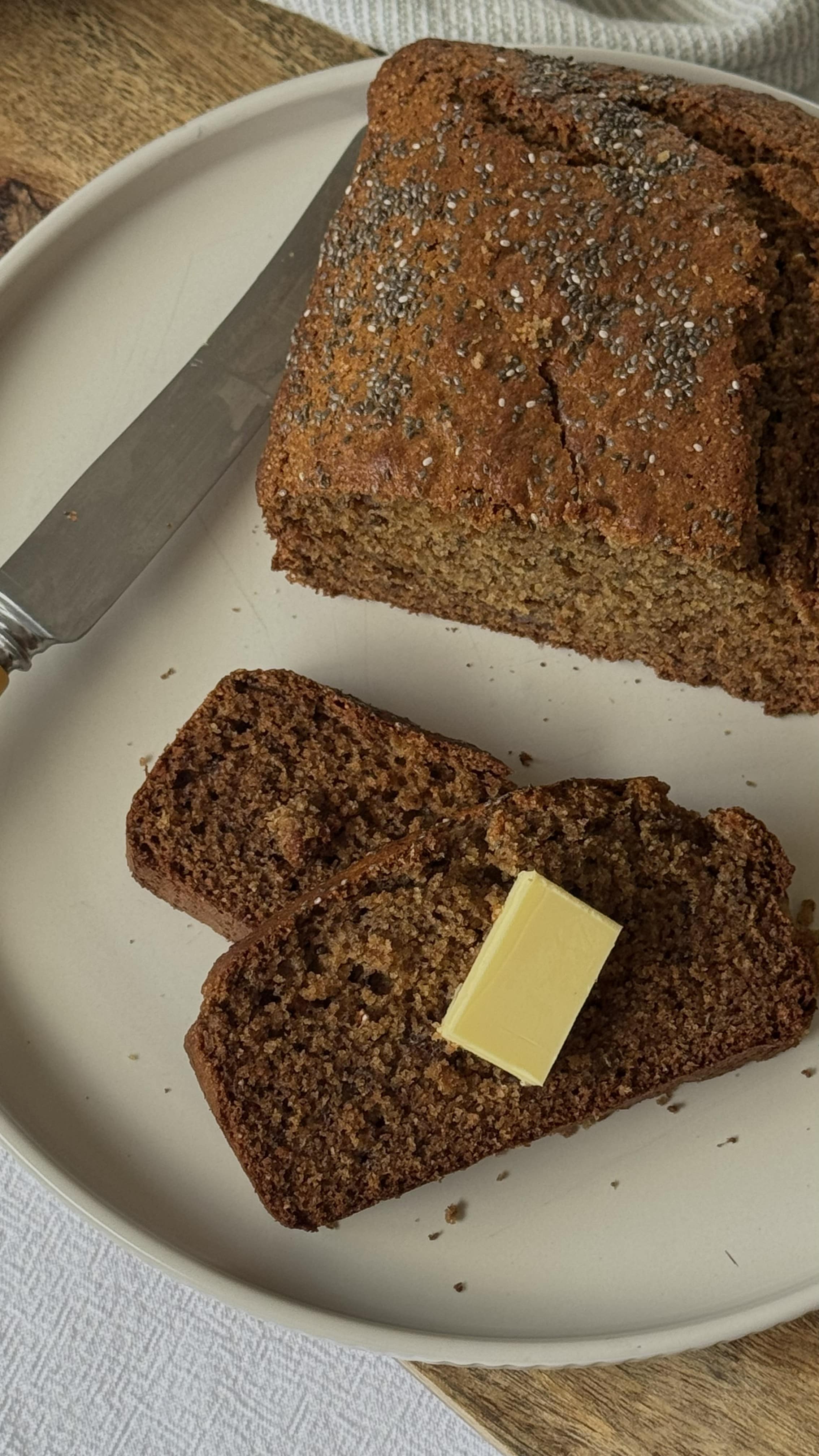 one-handed banana bread recipe